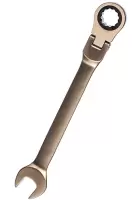 Комбинированный трещоточный шарнирный ключ 19 мм Strong СТП-95700019
