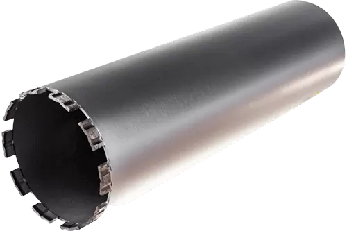 Алмазная буровая коронка 122*450 мм 1 1/4" UNC Hilberg Laser HD715 - интернет-магазин «Стронг Инструмент» город Уфа