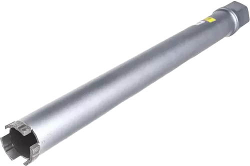 Алмазная буровая коронка 46*450 мм 1 1/4" UNC Hilberg Laser HD704 - интернет-магазин «Стронг Инструмент» город Уфа