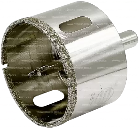 Алмазная коронка по керамике с центр. сверлом 60мм Strong СТК-06600060