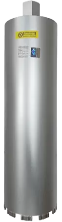 Алмазная буровая коронка 132*450 мм 1 1/4" UNC Hilberg Laser HD717