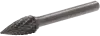 Борфреза снарядная - парабола по металлу 10мм тип G (SPG) Strong СТМ-51760010 - интернет-магазин «Стронг Инструмент» город Уфа