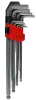 Набор шестигранных ключей HEX с шариком из 9 предметов "L" (1.5-10мм) Strong СТП-92200001 - интернет-магазин «Стронг Инструмент» город Уфа