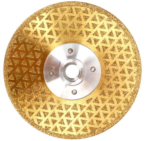 Алмазный диск с фланцем 125*М14 (гальванический) Maxprospa МД-10500125 - интернет-магазин «Стронг Инструмент» город Уфа